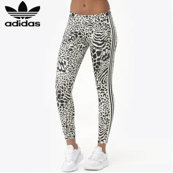 [해외] 미국정품 아디다스 adidas Originals Animal 3 여자 레오파드 레깅스 팬츠바지