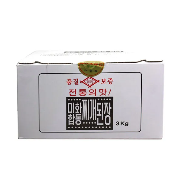 미화합동 찌개된장 3kg, 1개