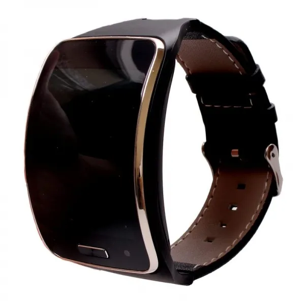 삼성 기어 S Sm r750 Wristband Bracelet Watchband Strap Black을 위한 EPYSN 대체 유전자 가죽 밴드 호환성, 상세페이지 참조, 상세페이지 참조