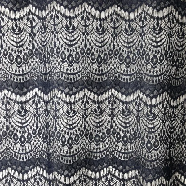 때깔나는 레이스 인패브릭 랏셀레이스 망사레이스 원단 TK205F, NAVY