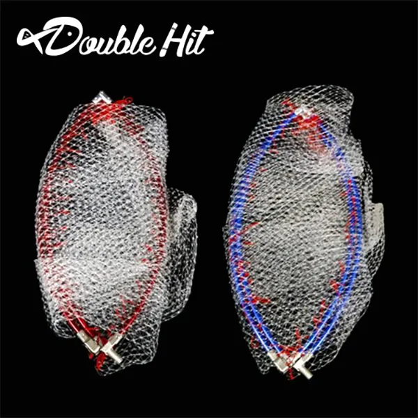 더블히트 바다뜰망세트 (55cm/60cm) 바다뜰채망, 레드 55cm