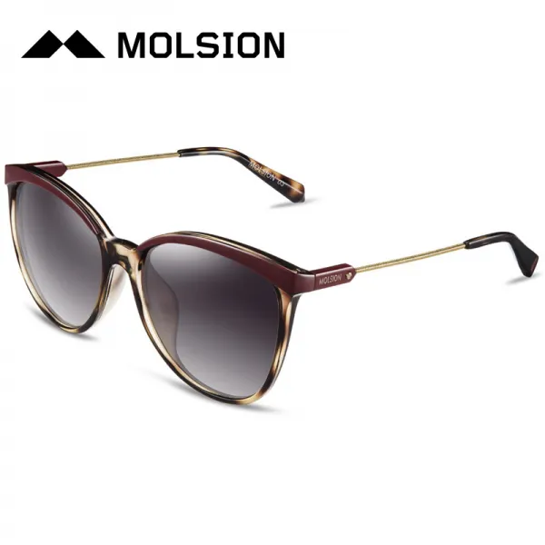 Molsion 모리 논 두렁길 여성 스타일리시 패션 고양이눈 복고안경 Ms1206