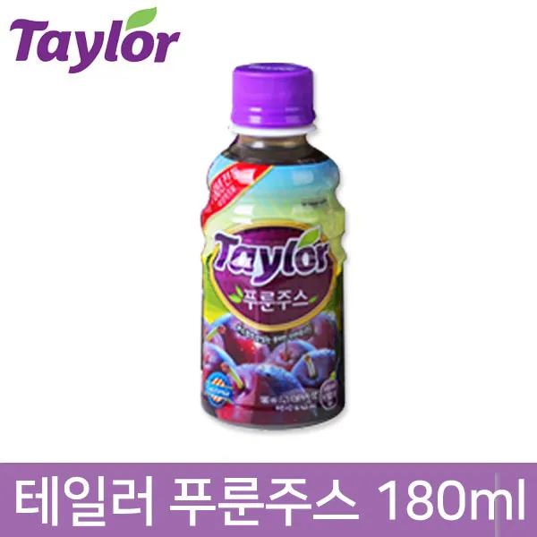 테일러푸룬TAYLOR 유통기한엄수 테일러 푸룬주스 180ml, 16개