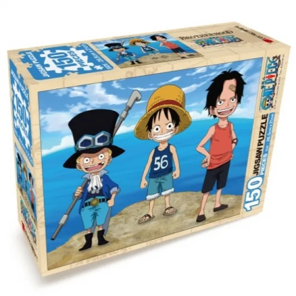 원피스 직소퍼즐 150pcs: 브라더후드 각오, 학산문화사