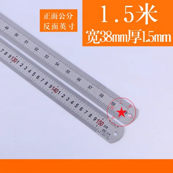 스 테 인 리 스 스틸 대금 자 큰 사이즈 50cm 삼각 판 90 도 직각 강철 자 두 꺼 운 강철 자 인 테 리 어 추가 두께 1.5m 스 테 인 리 스 스틸 직척 100 Cm