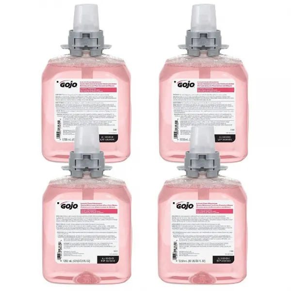 Gojo 고조 럭셔리폼 핸드워시 크랜베리향 리필용 1250ml 4팩, 1개, 1ml