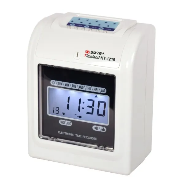 SGD723780[도트식/카드전후면인식] KT-1210 [현대오피스] [출퇴근기록기]