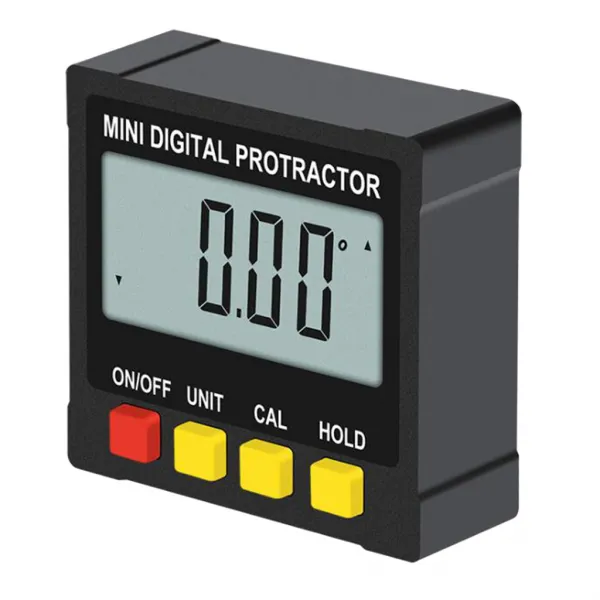 Jc 마그네틱베이스가있는 새로운 디지털 앵글 큐브 게이지 전자 게이지 각도기