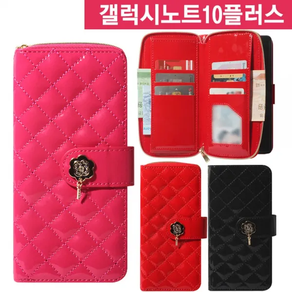 휴대폰젯밥쨈 큐피트 갤럭시노트10플러스 지퍼 N976 다이어리케이스 럭셔리케이스 유광케이스 에나멜케이스 훙맡눗+Vi2J7 기타 기타케이스 휴대폰케이스, 지금선택으로고고씽