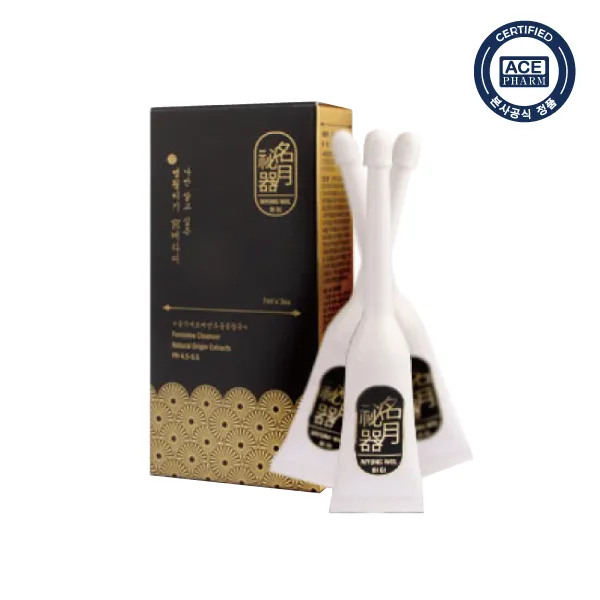  에이스제약 명월비기 페미닌 클렌저 여성청결제 1box