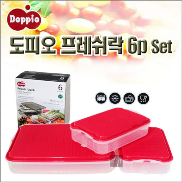 [봉몬] 도피오 프레쉬락6p세트 VLMON+026415EA, 옵션 :  본상품선택, 옵션 :  본상품선택