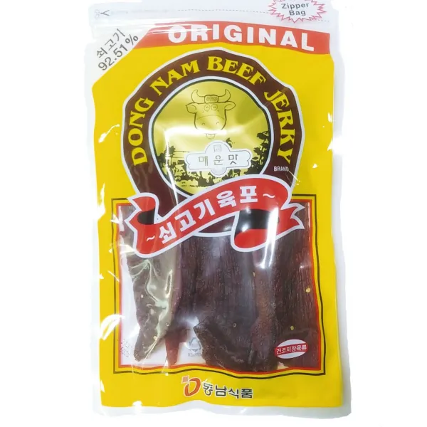 동남 쇠고기육포 매운맛 500g, 1개