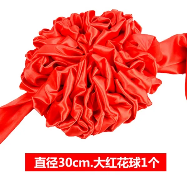 현판 식 도구 오픈 페스티벌 개막 판 현판 제판 식 정판 식 정판 포 전단 빨간색 화구 그림틀 빨간색 화구 지름 30cm