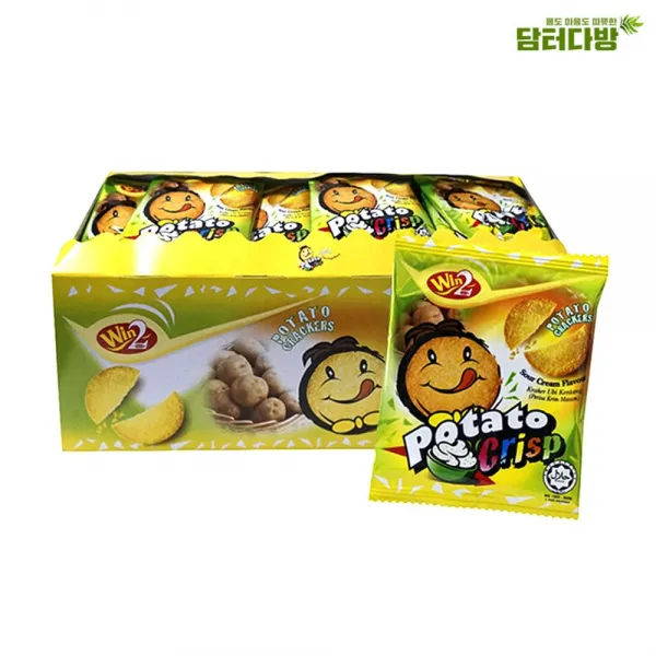 베카99_포테이토 크리스프 샤워크림 900g (15g x 60) 해외과자 안주과자 간식과자 수입비스켓 다과비스켓+fhowoi, ○⊙완벽한선택, ○⊙완벽한선택