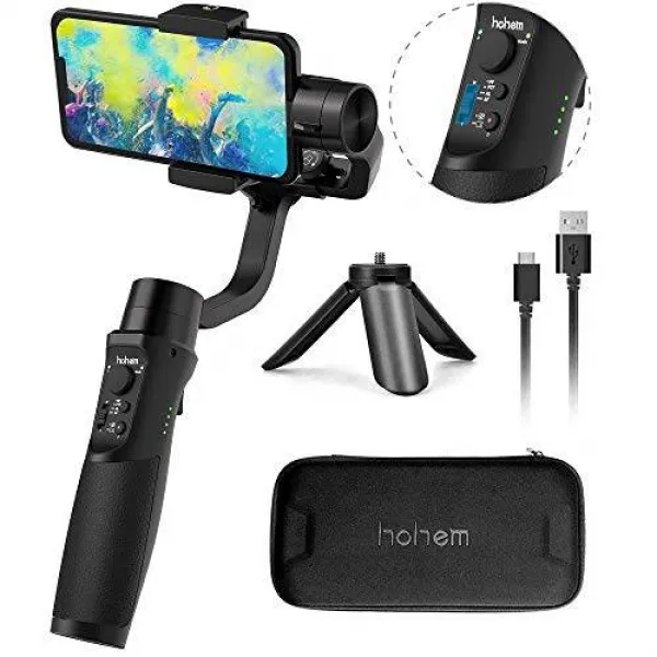 Hohem 3 액슬 스마트폰 짐벌 스테빌라이저 For 아이폰 Xs Xr X 휴대용 Iste 상세내용참조