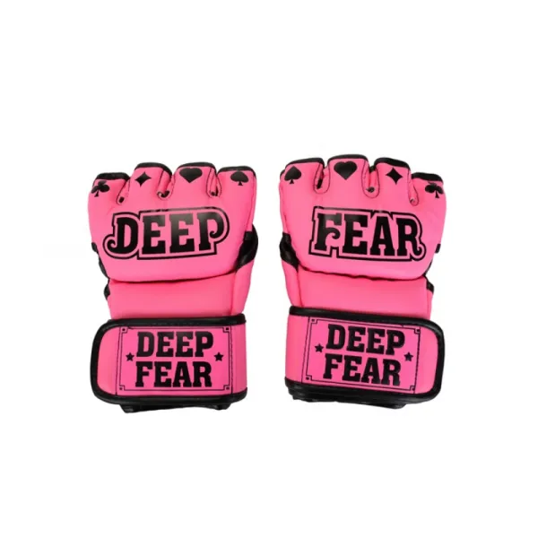 DF 부 가리키다 권모술수 럭키 노름꾼이다 GAMBLERMMA 종합격투기 헬스 피트니스 격투 장갑 DEEPFEAR, 분홍 색깔