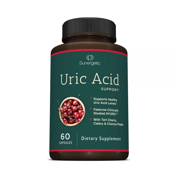 Sunergetic Uric Acid Support 서너제틱 유릭 애시드 요산 서포트 60캡슐 (30일분)