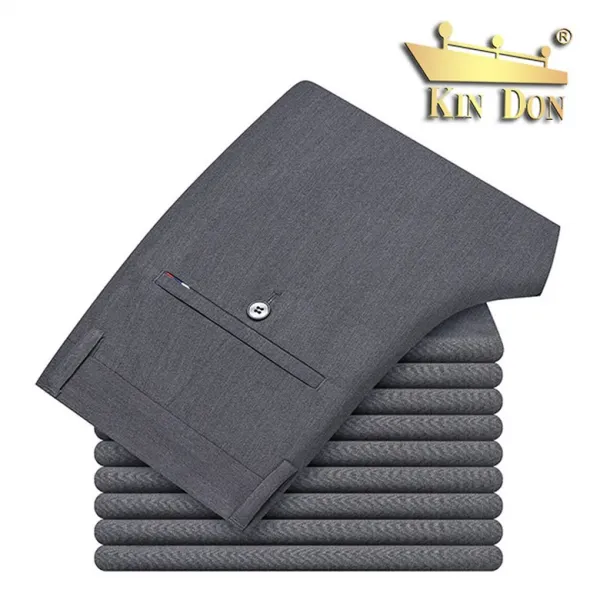 심쿵 심쿵패션 남성 와이드 비즈니스 스트레이트 바지