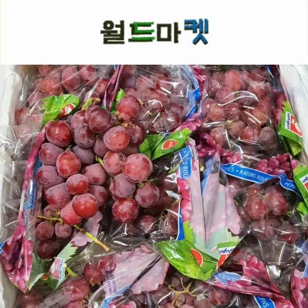 새콤달콤 아삭한 레드글로브 (거봉), 1box, 3kg