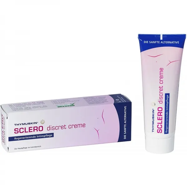 Thymuskin Sclero 이산 - 건조한 피부 가려움증 및 이끼 경화증에서 친밀한 관리를 위한 크림 - 매우 민, 1