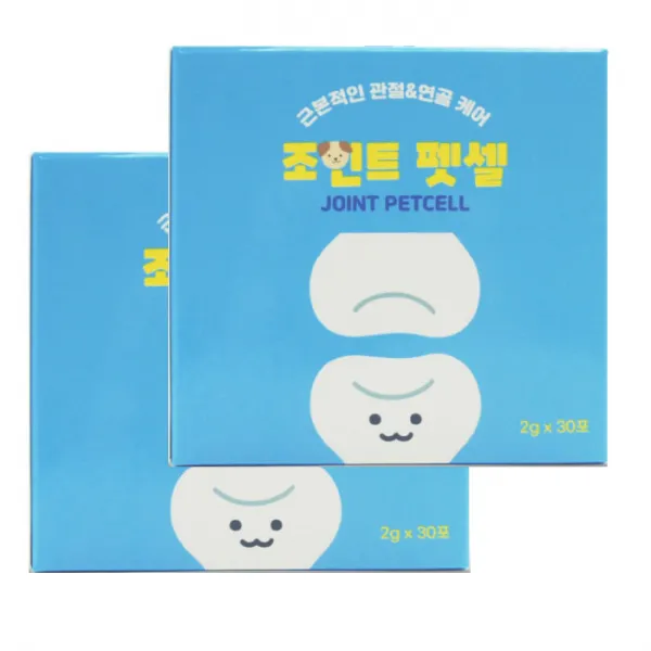 우리 강아지의 근본적인 관절 연골케어 조이트펫셀30포 2통