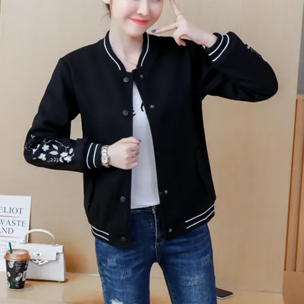 뉴타임즈11 면에 두꺼운 모직 코트 여성 추동복 신상품 여성 숏 점퍼 짱 야구복 D2a18 48