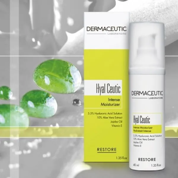 더마쏘틱 하이알 쏘틱 모이스춰라이저 40ml (필링 박피 레이져 토닝 후처치크림 시술후처치) /밀크필/물광크림/보습크림, 2개