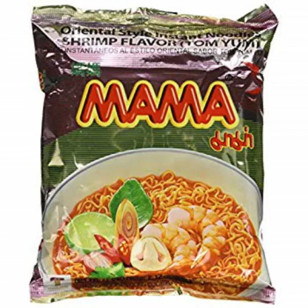 [구매대행] 30 2.12OZ Packages Mama Tom Yum Flavour Instant Noodles (Shrimp Flavored), 1