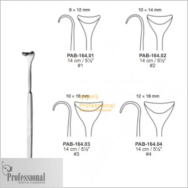 [개창기구] PROFESSIONAL 데스마레스 개안기 (#4) 14cm (DESMARRES EYE LID RETRACTOER) PAB-164.04, 1개
