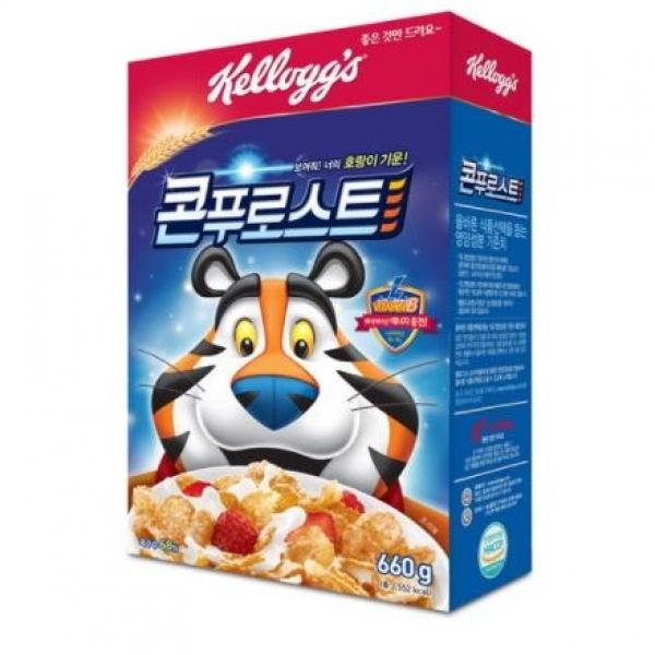 켈로그 콘푸로스트 시리얼, 660g, 1개