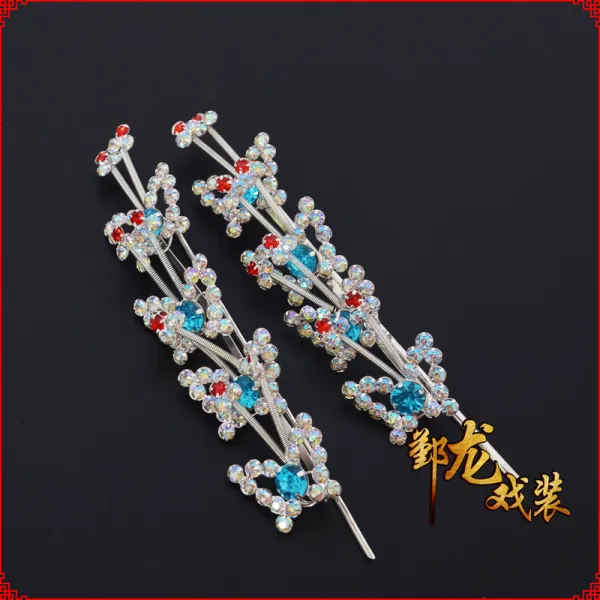 은룡의 희곡 경극월극 알프스프라자축하화환 날조단 계집종 고대복장 블 헤어액세서리 목재드릴 직렬