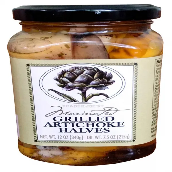 Trader Joe’s Marinated Grilled Artichoke Halves 상인 Joe 's 마리네 구이 아티 초크 반쪽, 1