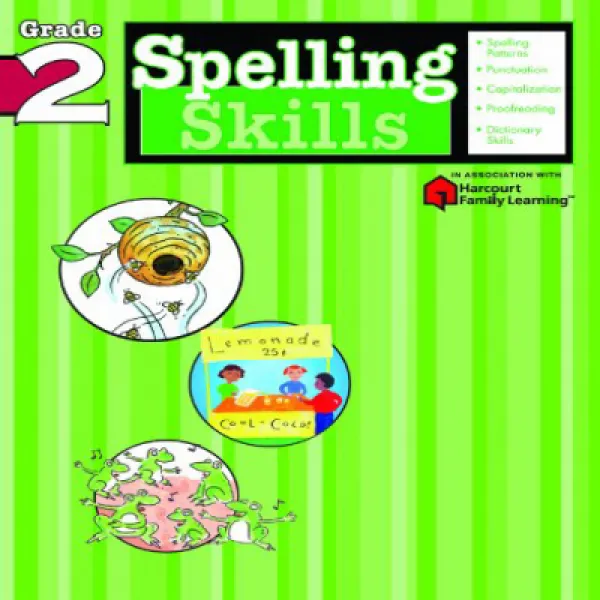 Spelling Skills: Grade 2 (Flash Kids Harcourt Family Learning) 철자법 : 2 학년 (Flash Kids Harcourt 가족 학습, 1