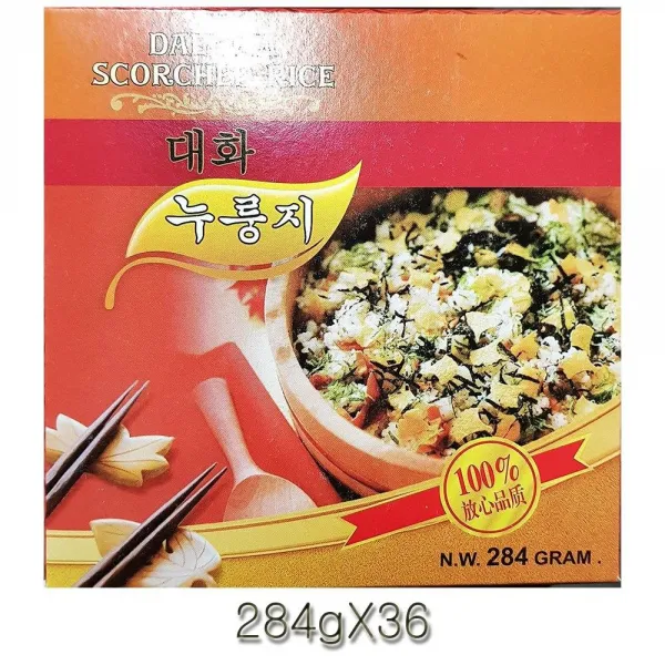 누룽지 찹쌀 밥 이백팔십사그람 삼십육pcs 참된제품 +55450씸찜+ 대화 간단 한 식사 간식 구수 탕 맛있 는 아침 대용 사계절 고객만족확신