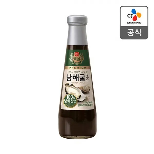 CJ 백설 남해굴소스 350G, 없음, 상세설명 참조