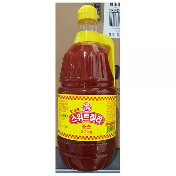 오뚜기 스위트 칠리소스 식료품 식자재 2.1KgX1개 34606ea, 1, 본상품선택
