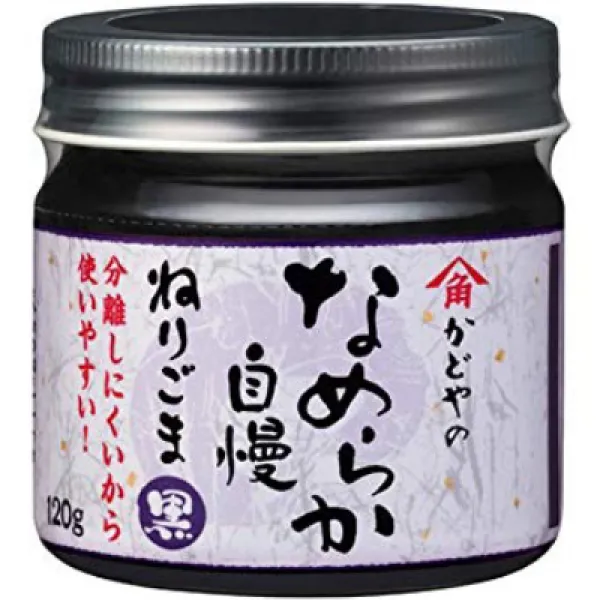かどや なめらか自慢ねりごま(黒) 120g 카 도야 매끄러운 자랑 반죽 참깨 (검정) 120g, 1