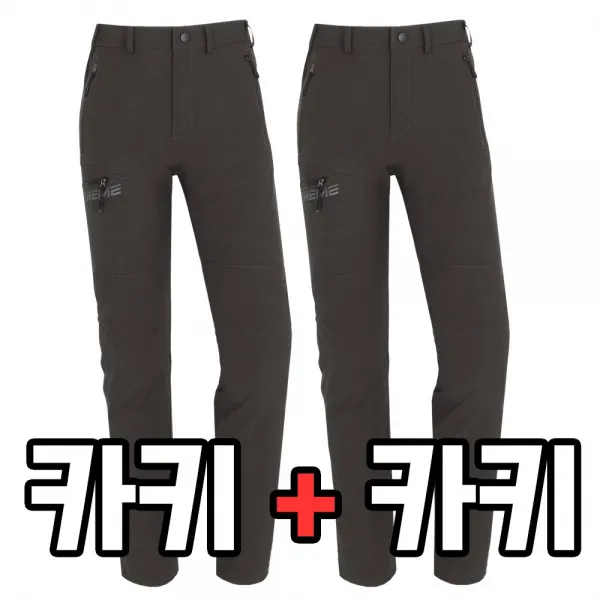 늑대와여우 1+1원플러스원 여름작업복바지 아웃도어하의 기능성 쿨론 작업용팬츠