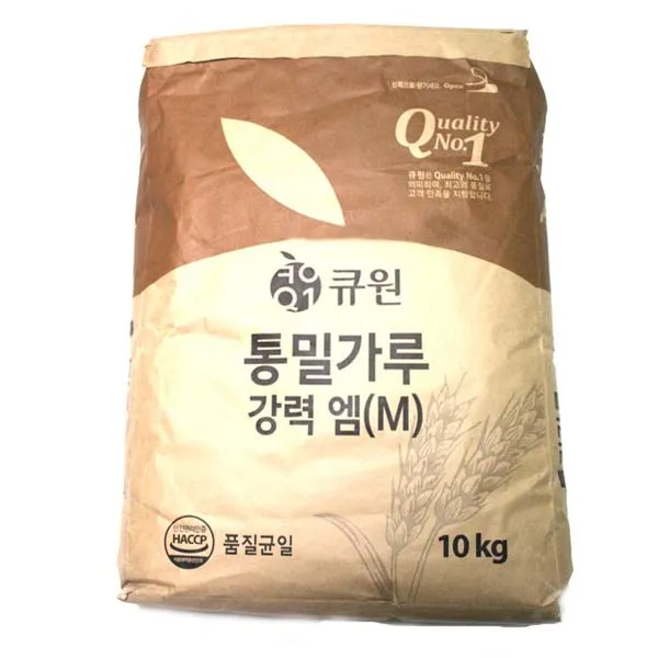 큐원 통밀가루 강력 엠(M) 10KG [무료배송], 1개