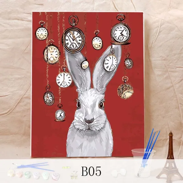 뉴타임즈20 diy 디지털유화 수자채색화 주문자유화 침실거실 장식화 D5E14A10, B05 40CM*50CM