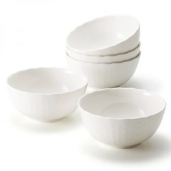 식기 기프트 샐러드 볼 나루미 실키 화이트 쁘띠 그릇 세트 9968-21625P(12)집안 사람끼리 자축 답례 출