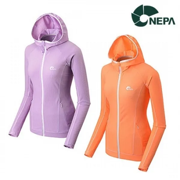 네파 네파 여성 샌디 후드 풀집업 래쉬가드_7c45907