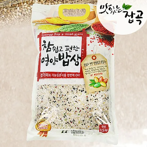 참 쉽고 편한 영양밥상 3.5kg 경기쌀70+기능성혼식30 _055169pcs 라벨르 1 라벨르 본상품선택