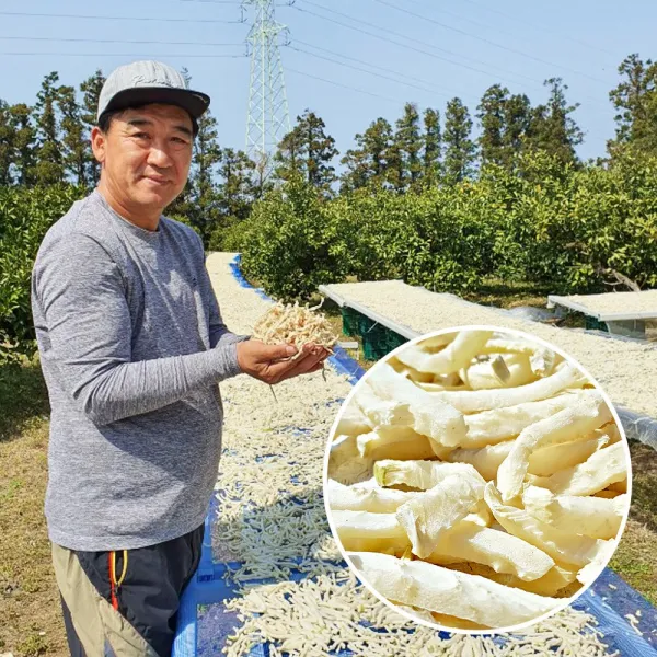 청정 제주도 햇무 무말랭이 수작업으로 자연건조된 1kg, 1개, 무말랭이_1kg