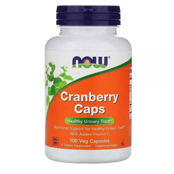 나우푸드 Now Foods Cranberry Caps 크랜베리 방광 요로 건강 식물성 캡슐 100정, 1, 1개