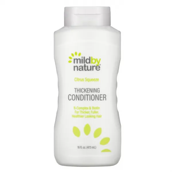 Mild By Nature 띠크닝 컨디셔너 B복합체 바이오틴 시트러스 스퀴즈 473ml(16fl oz), One Color, One Size
