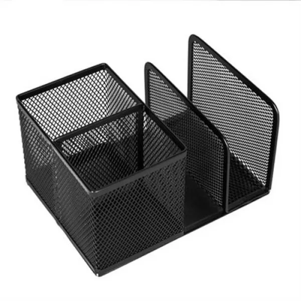 연필꽂이 득득 8917 메탈 메쉬 필통 + 서립 콤비 오피스 멀티 수납함 학생용 다용도 책상 책상 사무용 책상 홀더 펜꽂이 심플 실용서 01 8917 필통 조합 서립