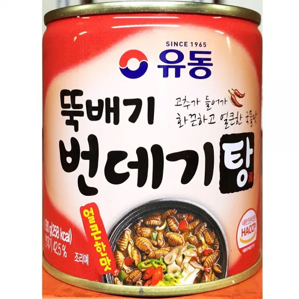  해피트리 식재료 유동 얼큰한 번데기탕 280g X12 +mf7411ea Podes 구매옵션 1