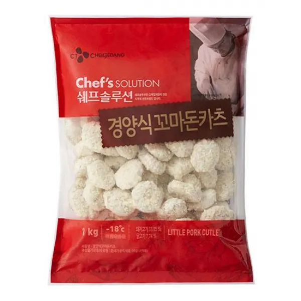 쉐프솔루션 경양식꼬마돈카츠 1kg, 단일상품