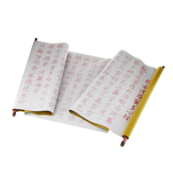Qdy 아이 성인 연습 물 쓰기 페인트 서예 Unblank Scroll Paper Cloth 1개